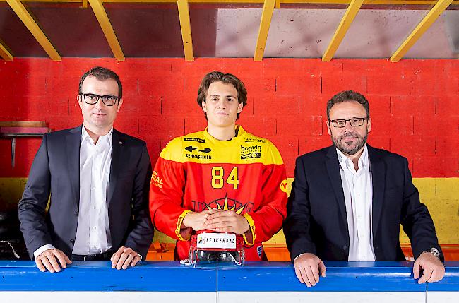 Der HC Siders nimmt den 17-jährige Stürmer Eliot Bernazzi in die erste Mannschaft auf.