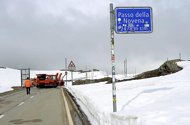 Nufenenpass seit Mittag wieder offen. (Archivbild)