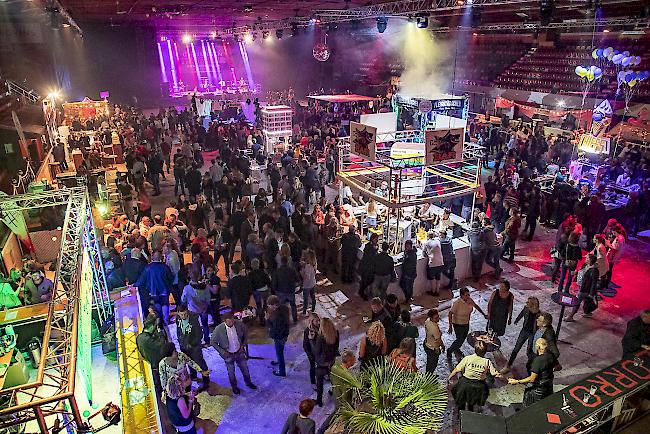 Abschiedsparty in der Litternahalle am Freitagabend. 