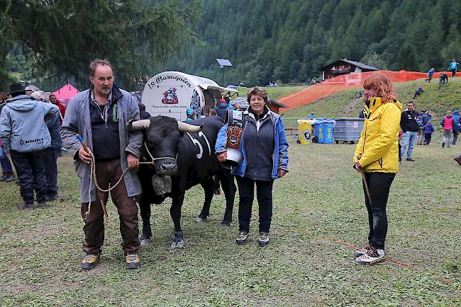 Die Siegerin aus dem Oberwallis: «Ciara» von Renata und Elmar Ruffiner aus Turtmann.