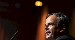 Gerhard Pfister. Der CVP-Pr&auml;sident bringt Schwung in den Oberwalliser Wahlkampf.