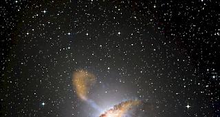 Normalerweise, so Forscher, ist das Schwarze Loch im Zentrum der Milchstrasse eher ruhig und schw&auml;chlich. 


