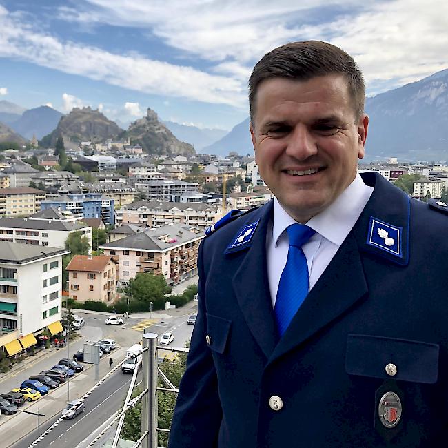 Gilt als erfahren. Major Yves-Antoine Mayoraz wurde zum Chef der Gendarmerie ernannt.