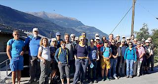 Die Oberwalliser Gruppe Umwelt und Verkehr f&uuml;hrte am Samstag ihre achte Themenwanderung durch. Diese f&uuml;hrte von Eggerberg nach Ausserberg.