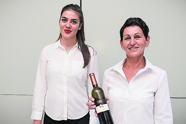 Lynn Gottsponer (21), Visperterminen, und Aurelia Steiner (59), Niedergampel.