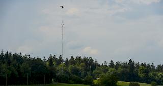 Die Mauvernay-Ebene auf der das Windkraftprojekt EolJorat realisiert werden soll. 