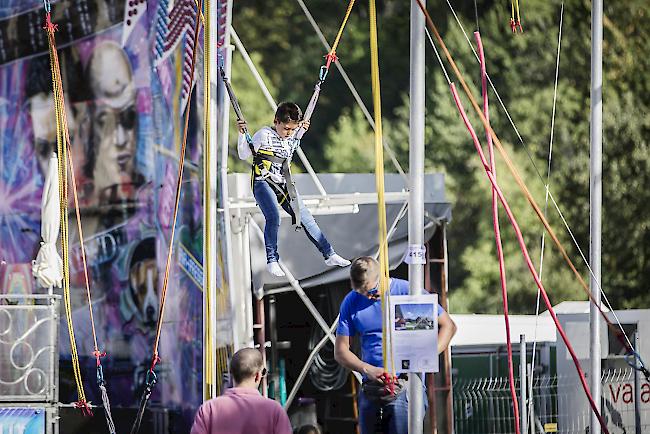 Für Gross und Klein. Die «Foire» ist auch ein Auf und Ab. 