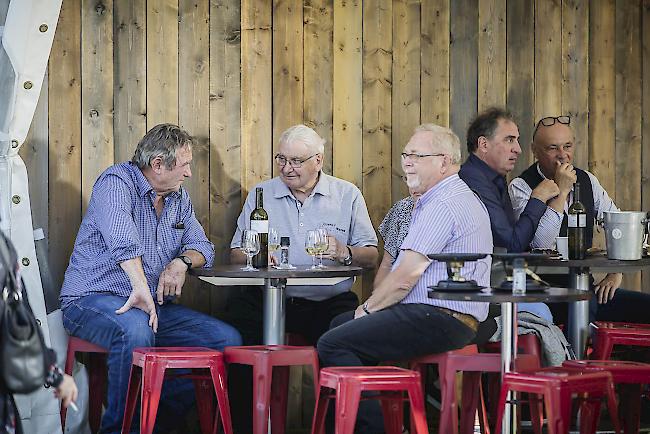 Stammtisch. Geselligkeit wird an der «Foire» gross geschrieben. 