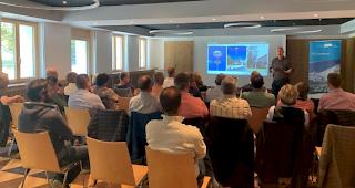 Die Oberwalliser Energiest&auml;dte und Gemeinden trafen sich am Donnerstag in Saas-Fee zum j&auml;hrlichen Erfahrungsaustausch.