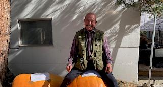 Alfredo Mammone mit seinem Schwergewicht. 