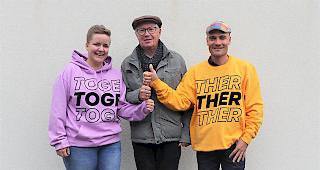 Auch Alt Staatsrat Thomas Burgener (Mitte) macht sich f&uuml;r einen gemeinsamen Rauchstopp im Oberwallis stark.