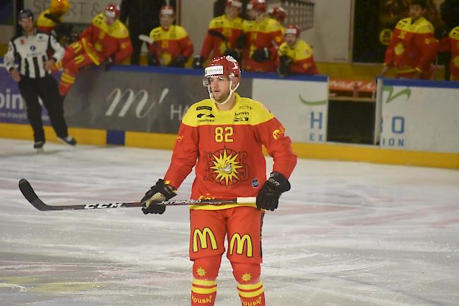 Siders-Stürmer Arnaud Montandon traf zum 1:1.