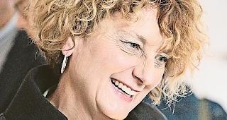 Zufrieden. Marianne Maret sieht sich gut unterwegs &ndash; und will f&uuml;r den Erhalt des zweiten Platzes alles geben.