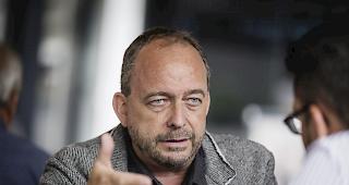 Hier gehts lang. Oder doch nicht? Gilbert Truffer, Pr&auml;sident der SP Oberwallis.