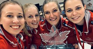 Das Curling-Team Stern vom CC Oberwallis gewinnt ein World-Tour-Turnier in Kanada.