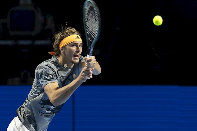 Der Deutsche Alexander Zverev unterlag in der 1. Runde im Duell zweier starker Aufschläger dem Amerikaner Taylor Fritz 6:7, 4:6.