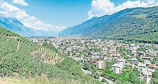 Wieder zusammen. Martinach und Charrat, das im 18. Jahrhundert noch ein Quartier von Martinach war, gehen ab 2021 gemeinsame Wege. 