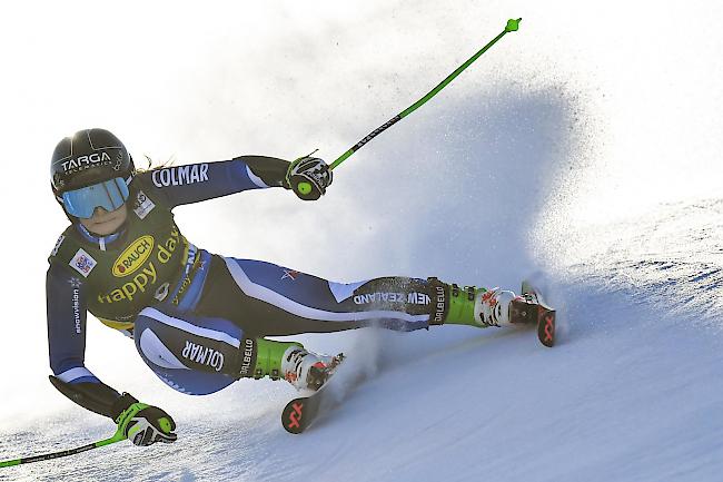 Alice Robinson gewinnt den Riesenslalom in Sölden. Mikaela Shiffrin wird Zweite, Tessa Worley Dritte.