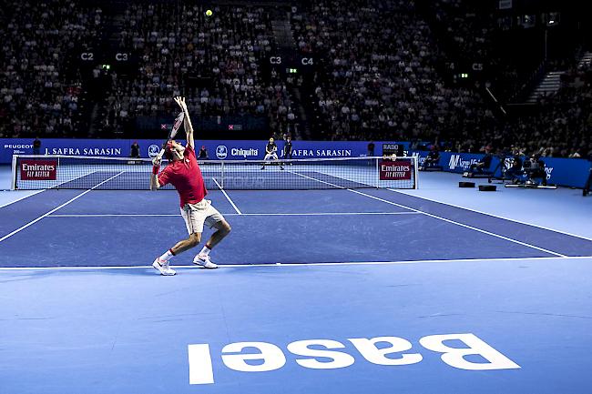 Roger Federer gewinnt zum zehnten Mal die Swiss Indoors.