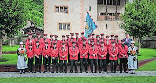 Die Musikgesellschaft &laquo;Ronalp&raquo; aus B&uuml;rchen.