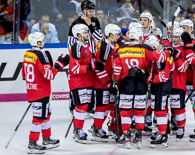 Trotz der Niederlage gegen Russland haben die Schweizer nach 2001 und 2007 den dritten Sieg am Deutschland Cup geschafft. (Archivbild)