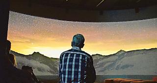 An der Nacht der Museen im World Nature Forum. 