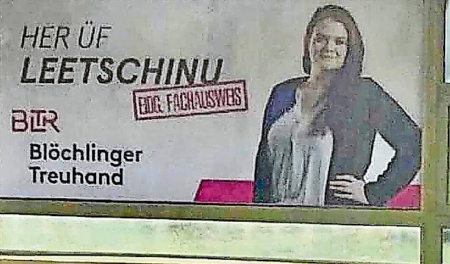 Nicht überall kam das provokante Plakat gut an.