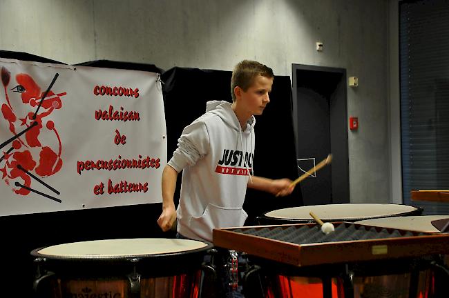 Die jungen Drummer und Percussionisten zeigten einmal mehr ein hohes Niveau.