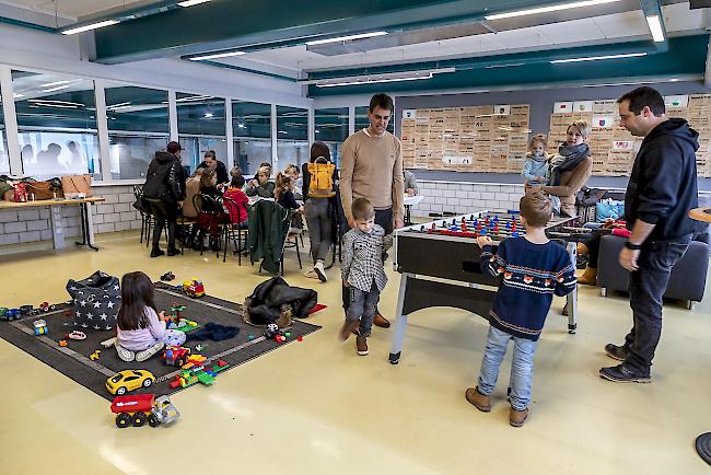 Auch die Kids konnten sich austoben. 