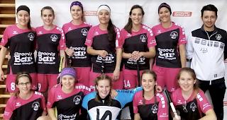 Die Spielerinnen der Fletschi Cracks.