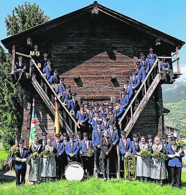 Die Musikgesellschaft «Simplon» aus Ried-Brig