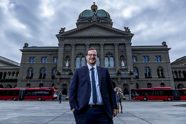 CVPO-Nationalrat Philipp Matthias Bregy hat per Postulat dafür gesorgt, dass der Vollausbau des Lötschberg-Basistunnels nochmals auf den Tisch kommt.