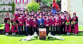 Die Musikgesellschaft &laquo;Sonnenberg&raquo; aus T&ouml;rbel.