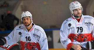 Josephs und Wiedmer, bittere Niederlage des EHC Visp beim Schlusslicht im Tessin.
