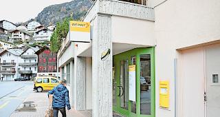 Aussichtsloser Kampf. Der Gemeinderat von Stalden wehrt sich nach Kr&auml;ften gegen die angek&uuml;ndigte Schliessung der &ouml;rtlichen Poststelle.Foto mengis media