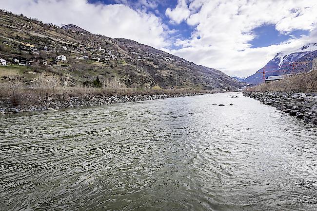 Die Rottenufer von Gletsch bis an den Genfersee (160 Kilometer) sollen in eine «ganzheitliche Gestaltungsform» gebracht werden.