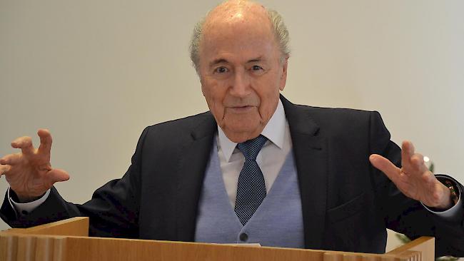 Sepp Blatter. «Meine Familie ist in Visp fest verwurzelt. Die Preisübergabe soll nun zu einer Institution in meinem Heimatort werden.»