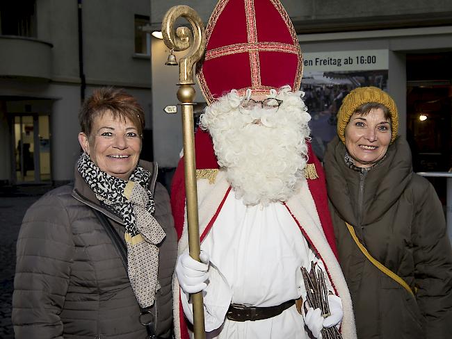 Josianne Steiner (62), Visp,  und Doris Indermitte (62), Niedergampel.