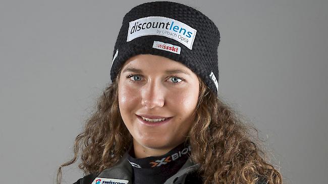 Lindy Etzensperger kommt bei den Europacup-Rennen in St. Moritz zweimal unter die besten Zwanzig.