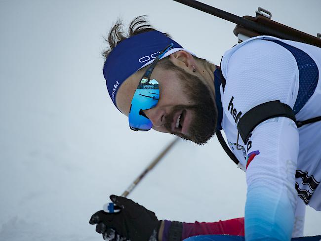 Für Benjamin Weger gab es beim Sprintrennen in Hochfilzen keine Weltcuppunkte.