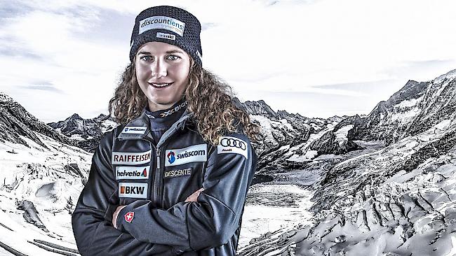 Beim Europacup-Riesenslalom in Andalo verpasst Lindy Etzensperger einen Top Ten Platz nur knapp.