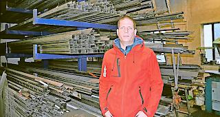Neue Wege. Gesch&auml;ftsf&uuml;hrer David Fux will s&auml;mtliche M&ouml;glichkeiten aussch&ouml;pfen, um neue Metallbauer zu rekrutieren.Foto mengis media