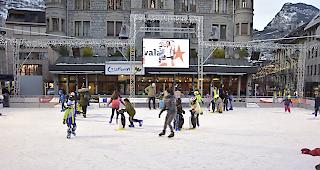 Eisbahn St. Sebastian in Brig.