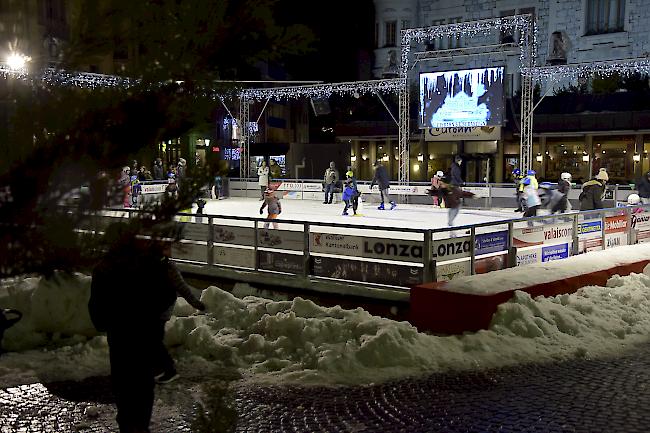 Eisbahn St. Sebastian in Brig.