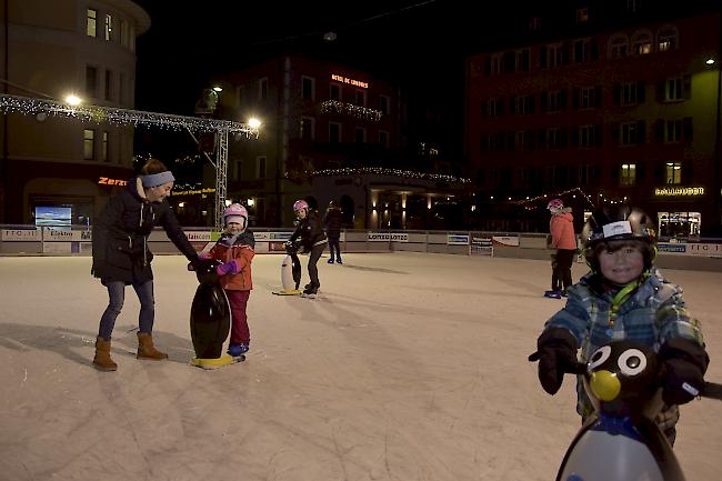 Eisbahn St. Sebastian in Brig.