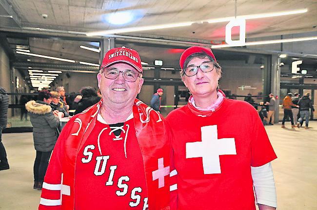 Paul Kalbermatter (66), Raron, und Muriel Imboden (48),  Niedergesteln.