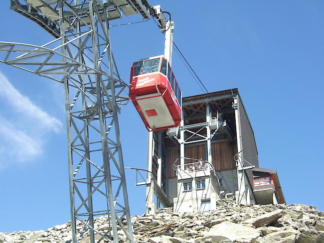 Fundament verfestigt. Die Pendelbahn aufs Eggishorn fährt ab Samstag wieder fahrplanmässig.