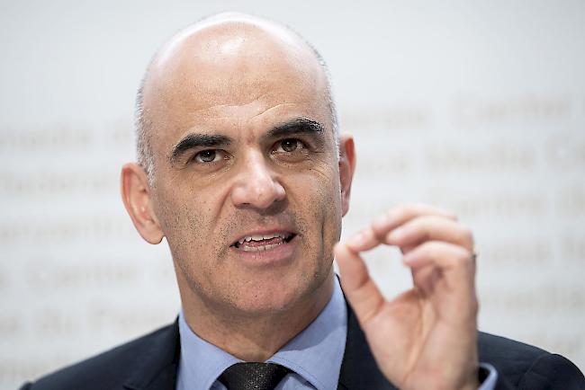 <b>Will genau hinschauen.</b> Bundesrat Alain Berset.