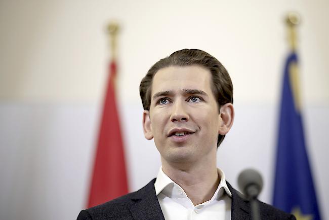 Optimistisch. Österreichs designierter Kanzler Sebastian Kurz geht davon aus, dass die Koalition im Januar steht.