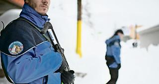 Argusaugen. Die Agenten der Kantonspolizei kommen in Davos im Personenschutz zum Einsatz.